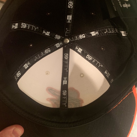 Baltimore Orioles New Era On-Field Home Hat - 7 3/8 - Picture 3 of 4